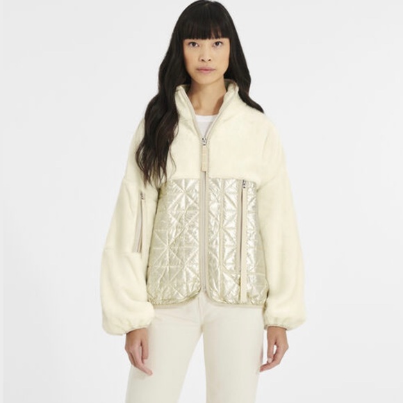 UGG Jackets & Blazers - UGG MARLENE QUILTED METALLIC JACKET